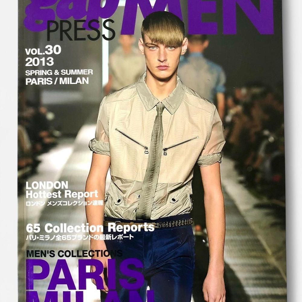 Gap press Men Magazine designers Raf Simons, Maison Martin Margiela